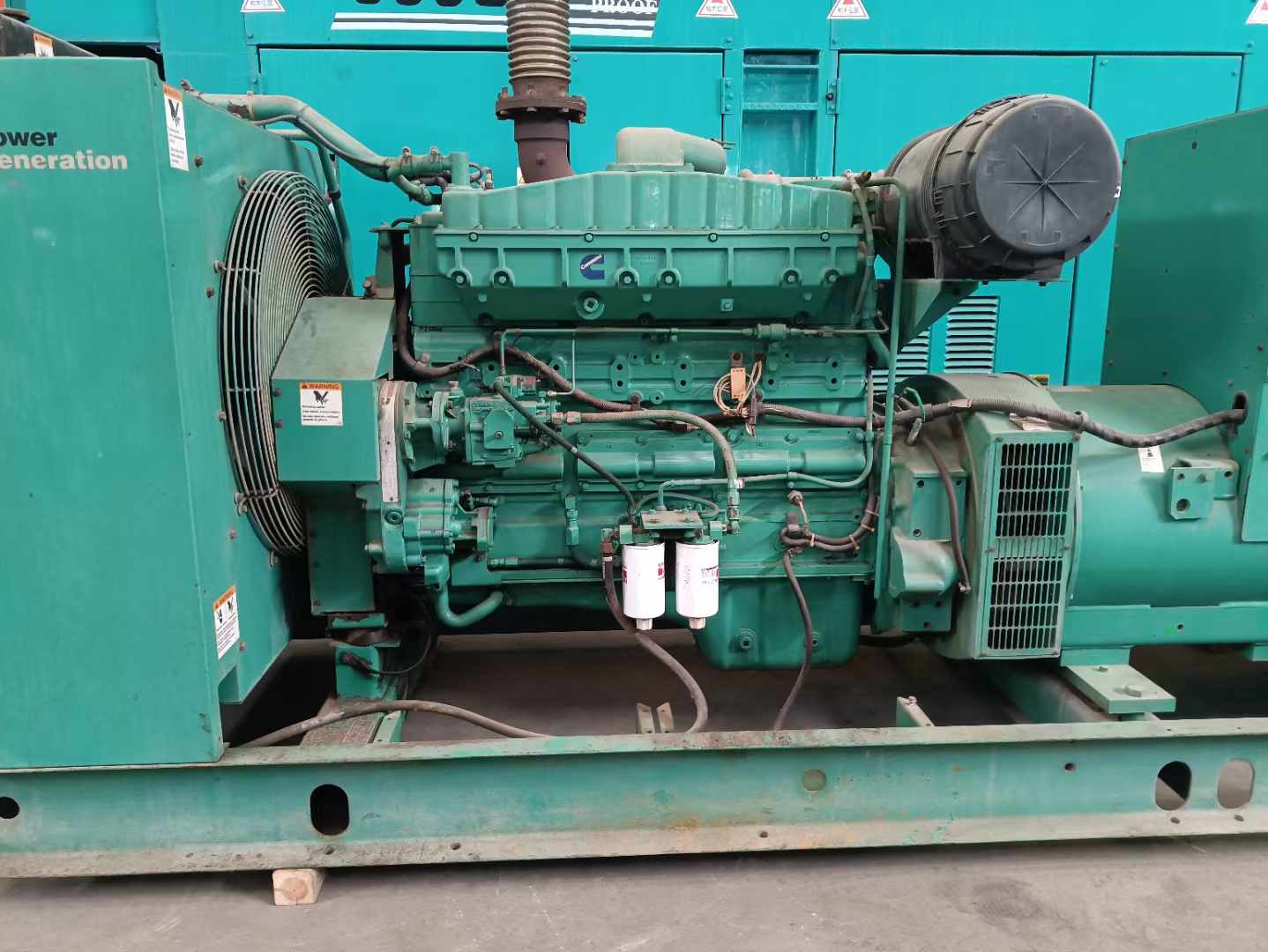响水过载会对 600kW 柴油发电机组造成哪些损害?